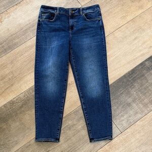 Talbots Sz 10 Dark Blue Everyday Relaxed Jeans